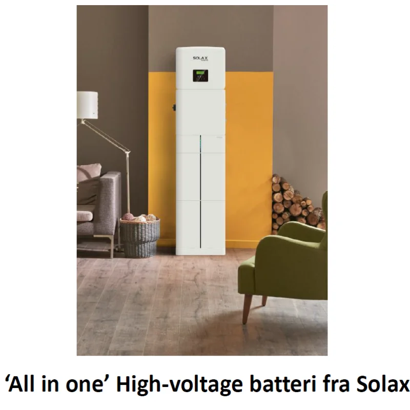 Solcelle batteri Solax