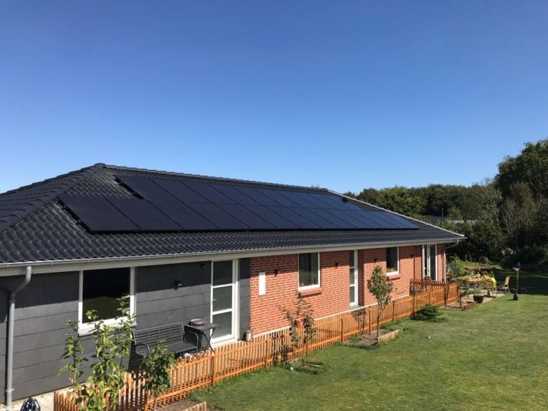 9,4 kWp solcelleanlæg i Varde